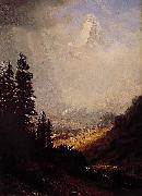 Albert Bierstadt The_Matterhorn oil painting reproduction